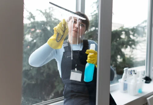 Nettoyage de vitres intérieures et extérieures à Kerbach